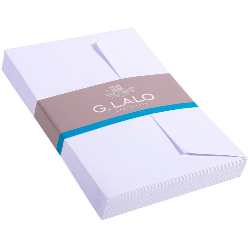 25 enveloppes C6 (114x162mm) Vélin doublées adhésives - extra blanc