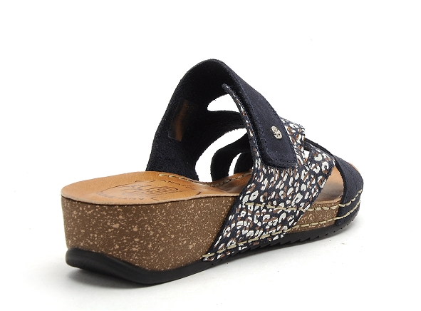 Flyflot mules et sabots plats femme flaxal bleu