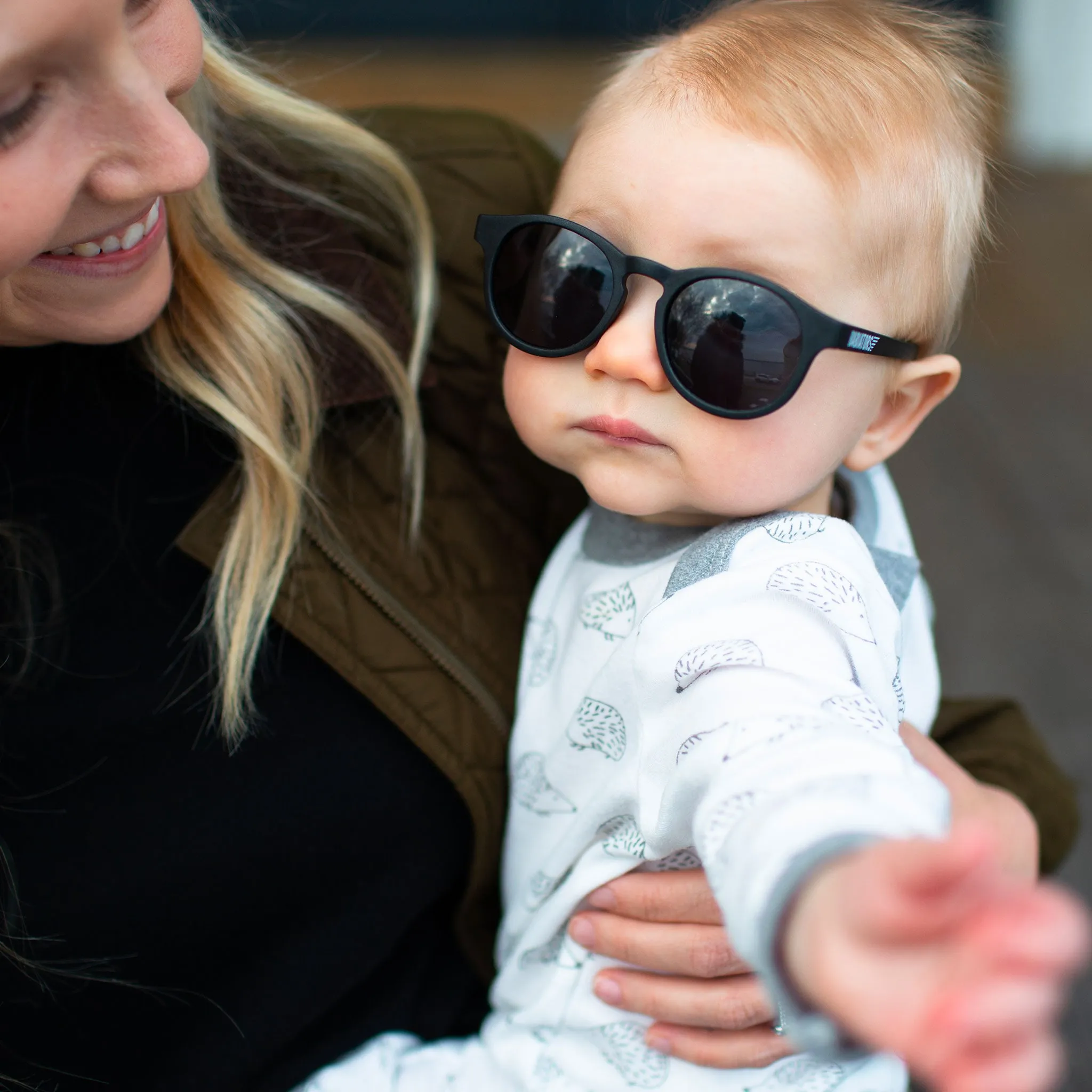 Babiators Lunette de Soleil Keyhole Noire 0-2ans
