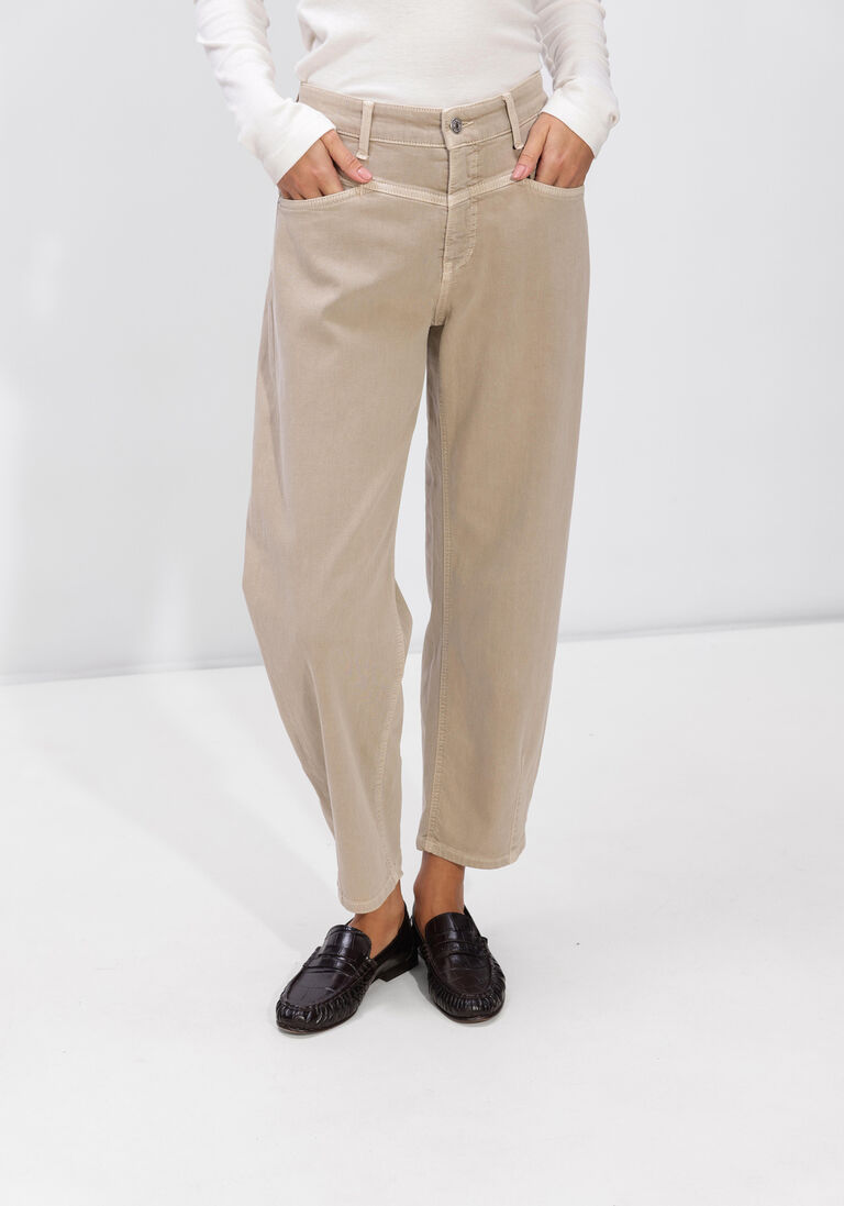 zand cambio wijde broek elin