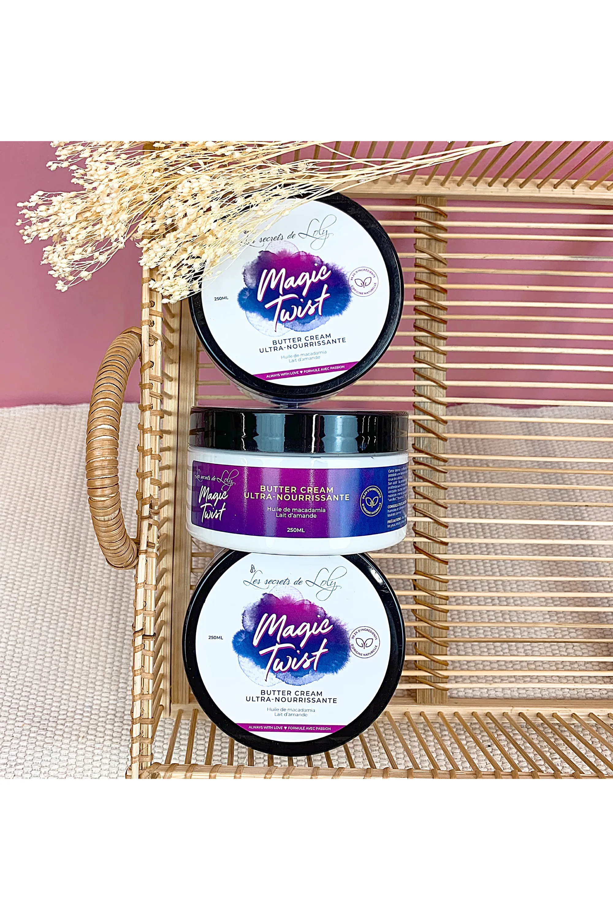 Les Secrets de Loly Crème nourrissante cheveux Magic Twist-250 ml