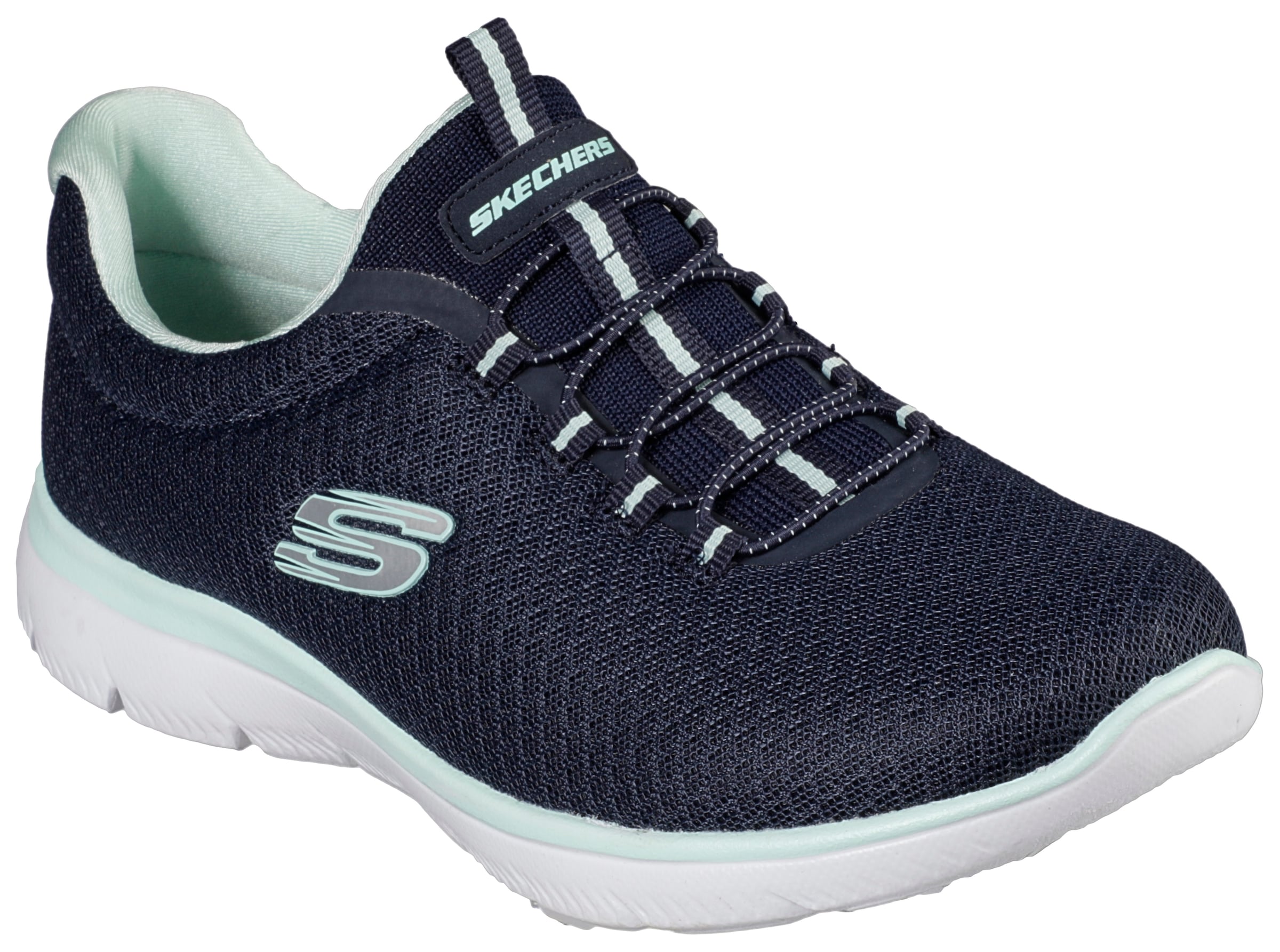 Skechers Slip-On Sneaker »SUMMITS«  Freizeitschuh, Komfortschuh mit stossdämpfender Zwischensohle