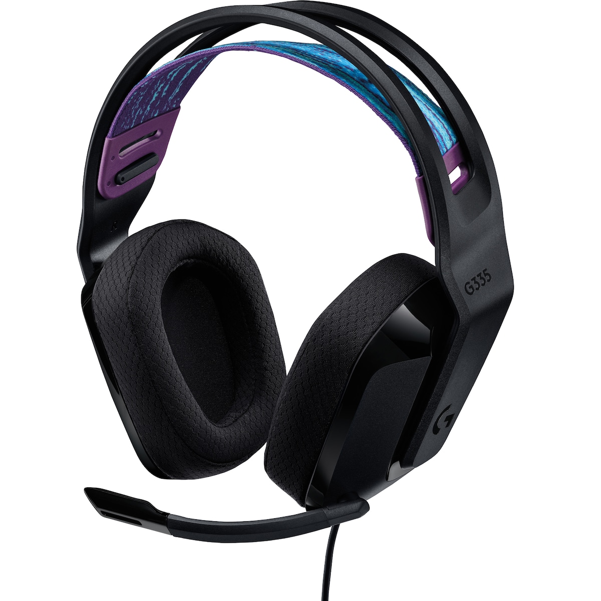 Logitech G335 gaming headset (sort)