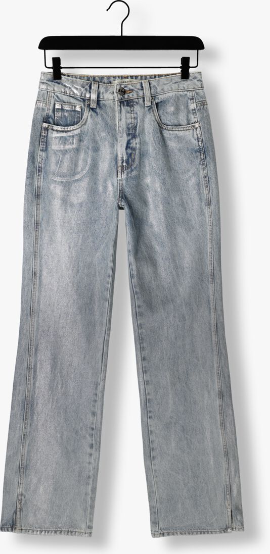 blauwe gestuz straight leg jeans coatygz hw straight jeans