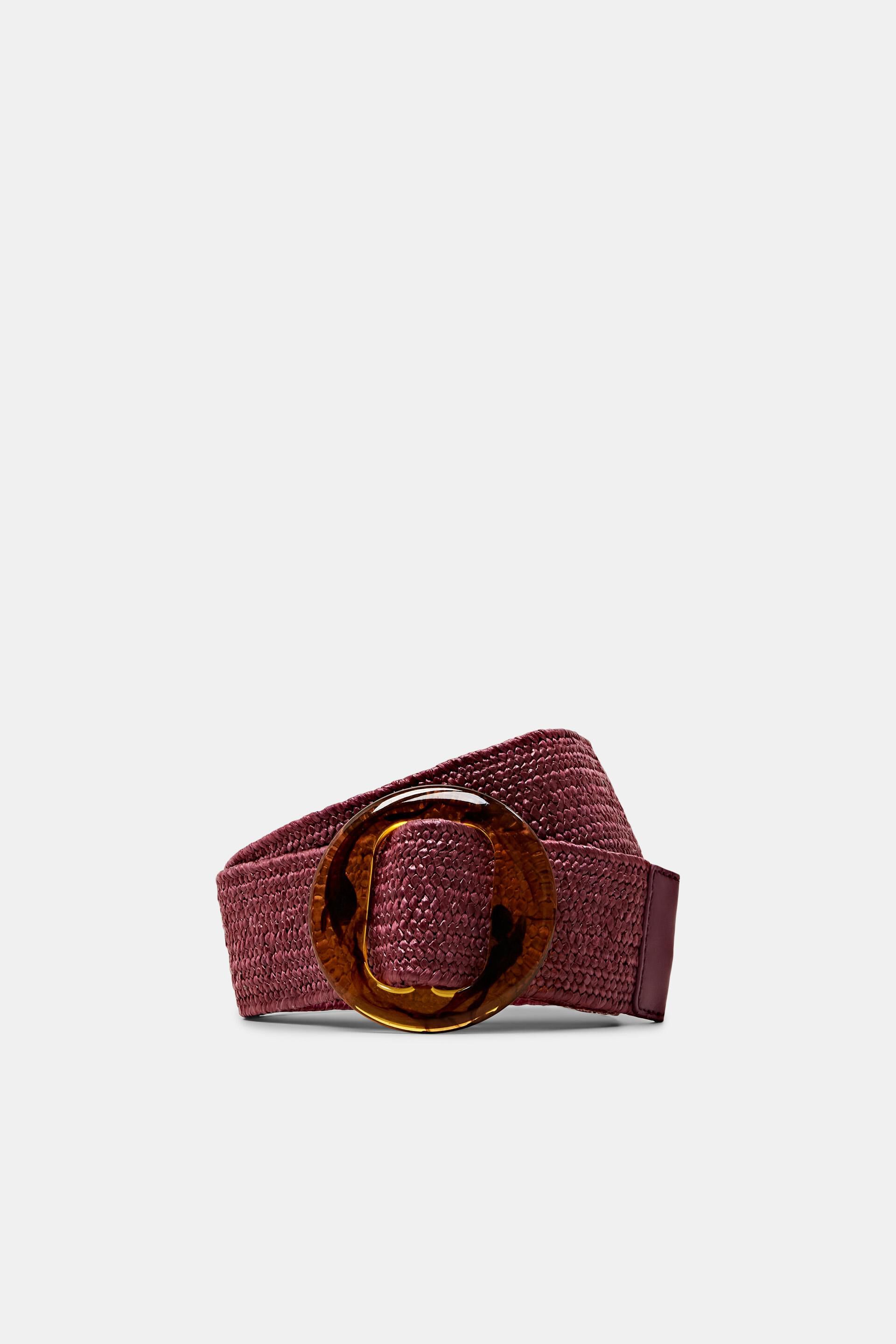 Ceinture taille haute tissée