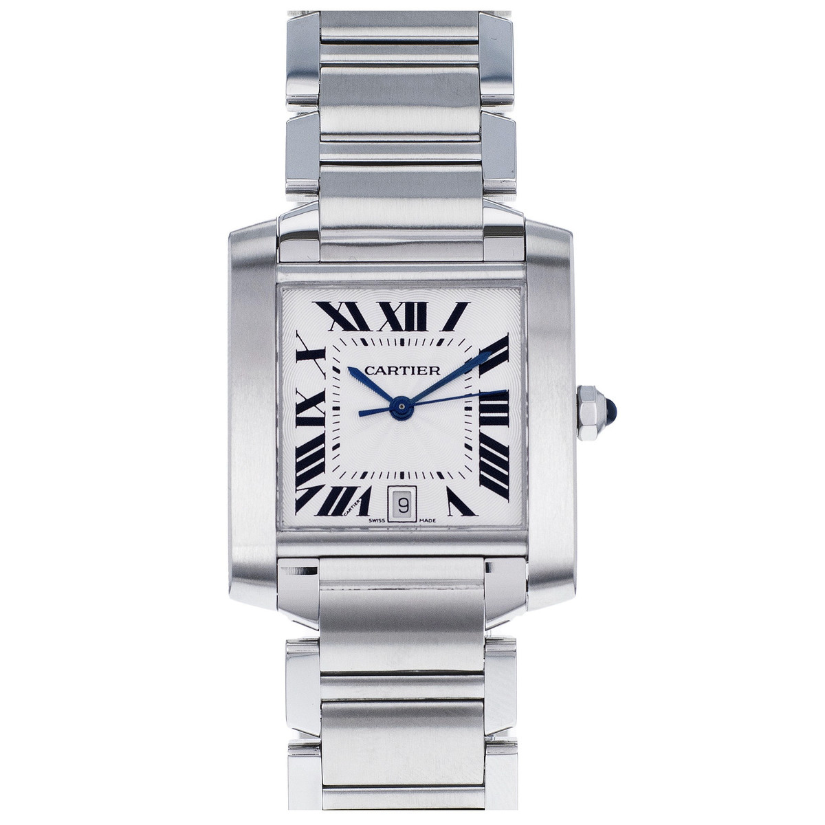 Montre d'occasion Cartier Tank mixte automatique acier