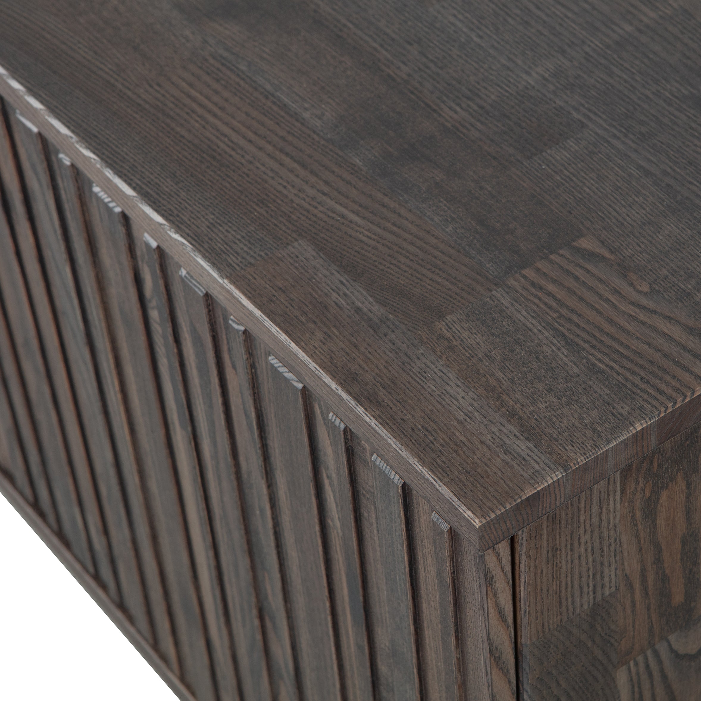 WOOOD New Gravure Dressoir B 200 cm - Essen - Espresso