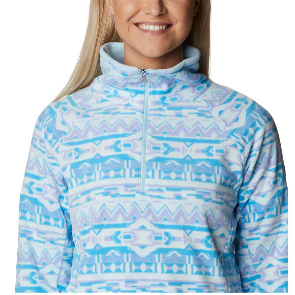Sweat polaire COLUMBIA GLACIAL IV PRINT 1/2 ZIP SERENITY 80S ST