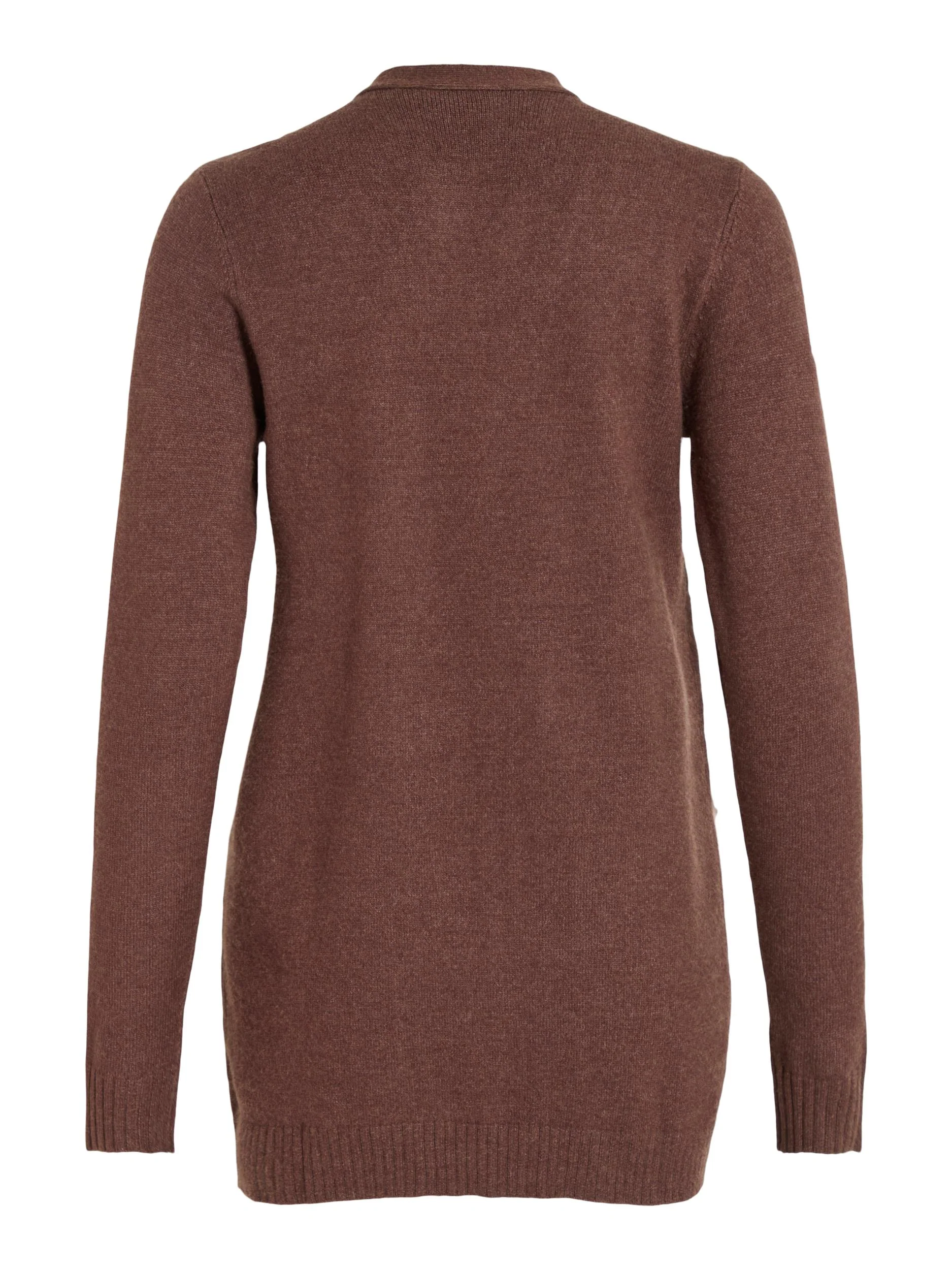 Vila  Viril åben cardigan - Shaved Chocolate