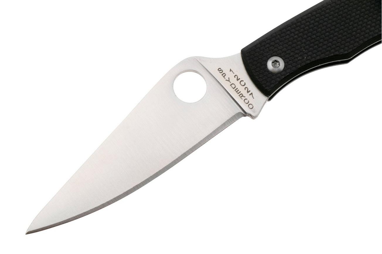 Spyderco Grasshopper Black G10 C138GBKP sleutelhangerzakmes