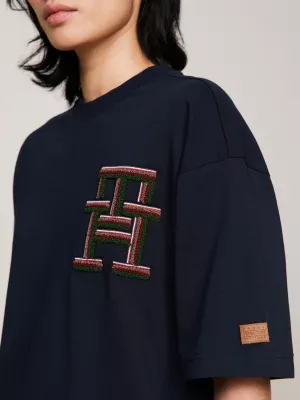 Camiseta Tommy x Pendleton New York Stripe TH Monogram Archive