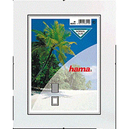 Hama Rahmenloser Bildhalter Clip-Fix, Normalglas, 18 x 24 cm