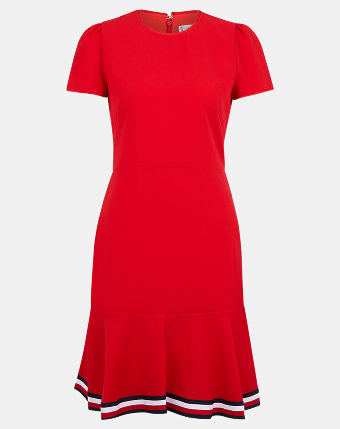 Tommy Hilfiger Robe patineuse Flag Bas rouge