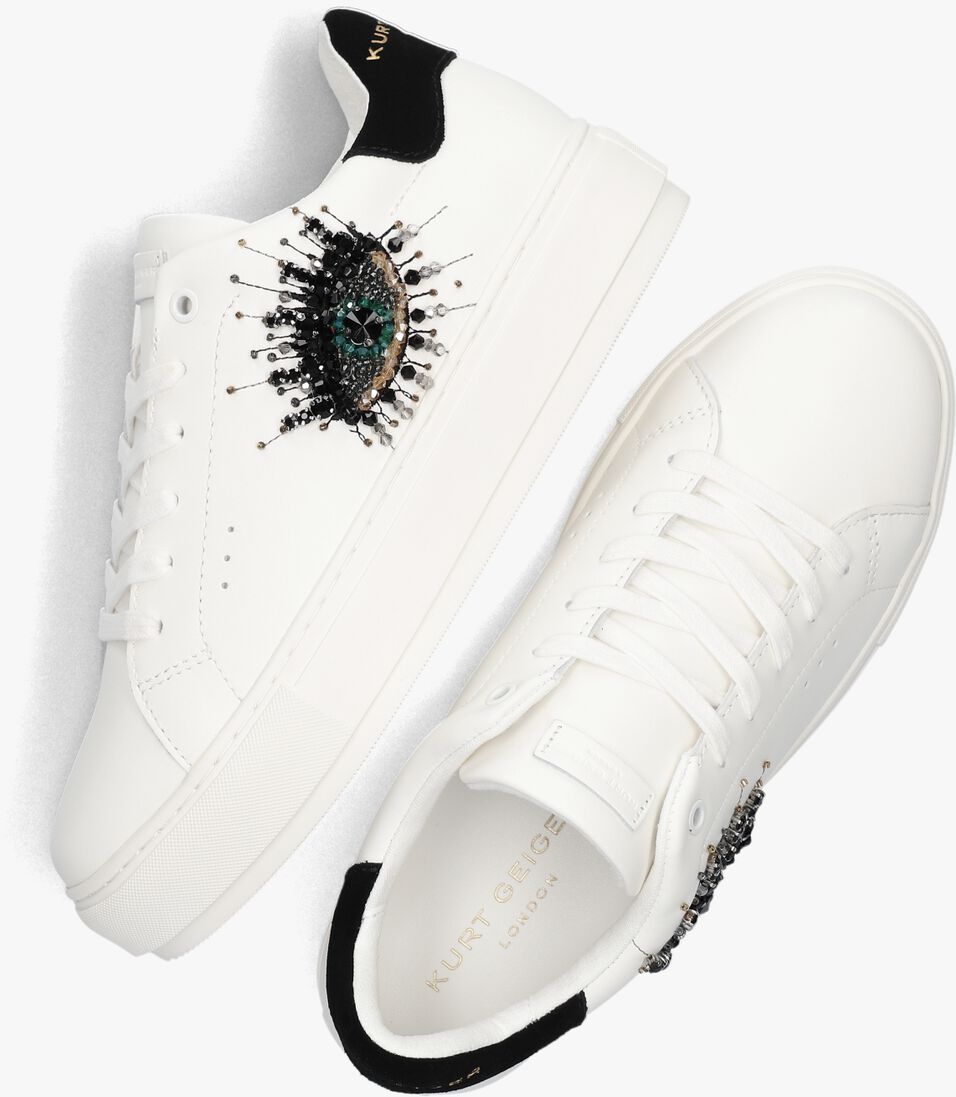 KURT GEIGER LONDON witte kurt geiger london lage sneakers laney eye
