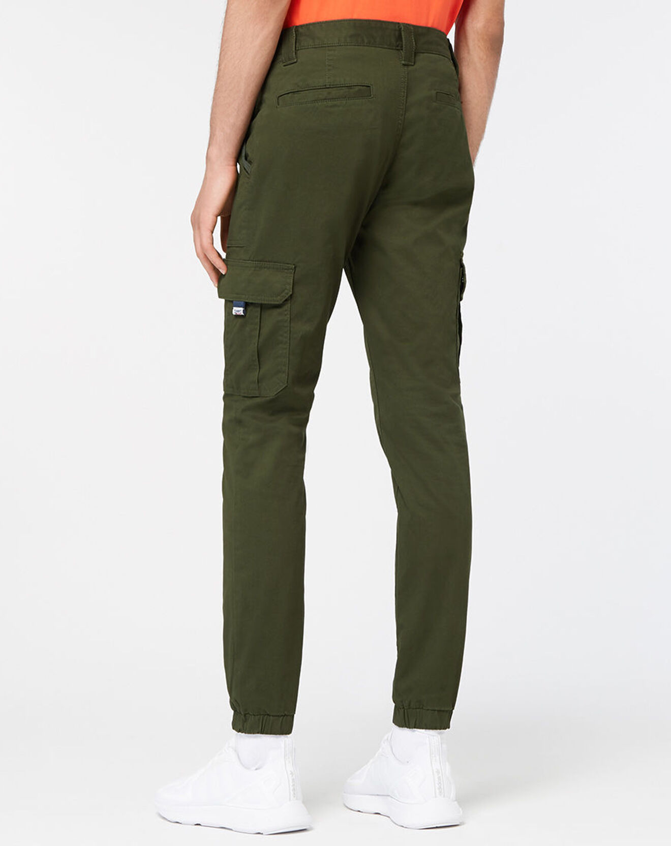 Tommy Jeans Pantalon cargo Slim Scanton kaki