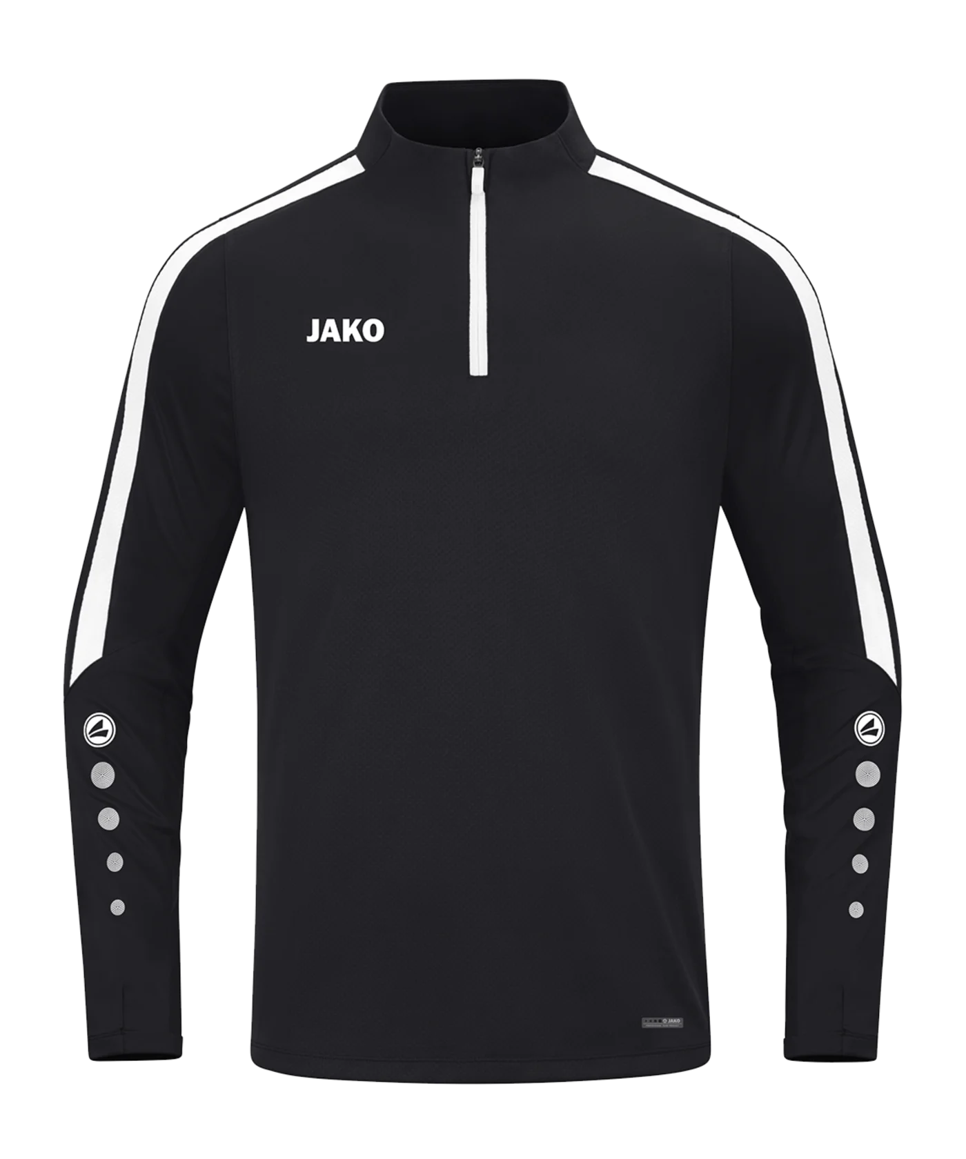 JAKO Power Sweatshirt Schwarz Weiss F800