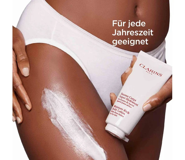 Clarins Baume Corps Super Hydratant Moisture Rich Body Lotion
