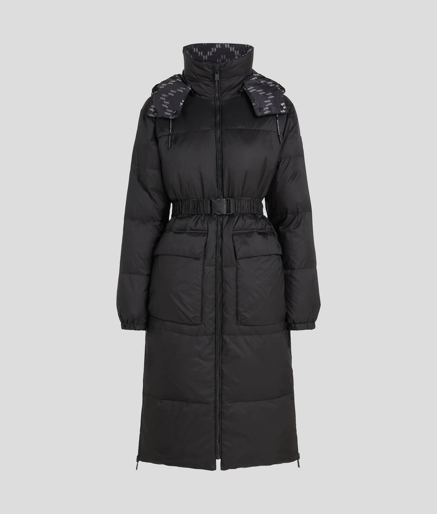 VESTE LONGUE MATELASSÉE RÉVERSIBLE