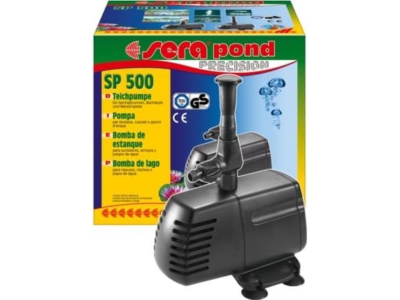 sera SP 500, Luftpumpe, Sort, TÜV, GS, CE, 230 V, 50 Hz