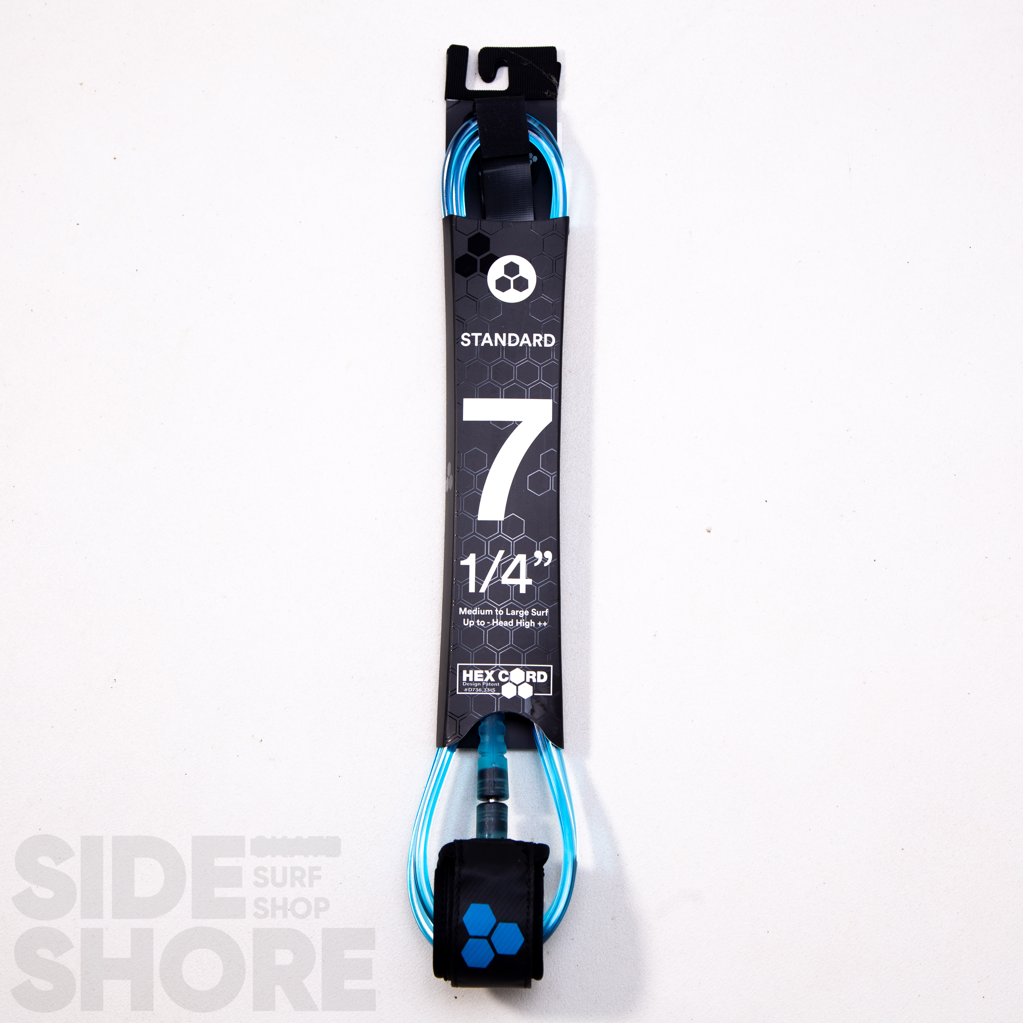 Channel Islands Hex Standard Leash 7'0 - 1/4