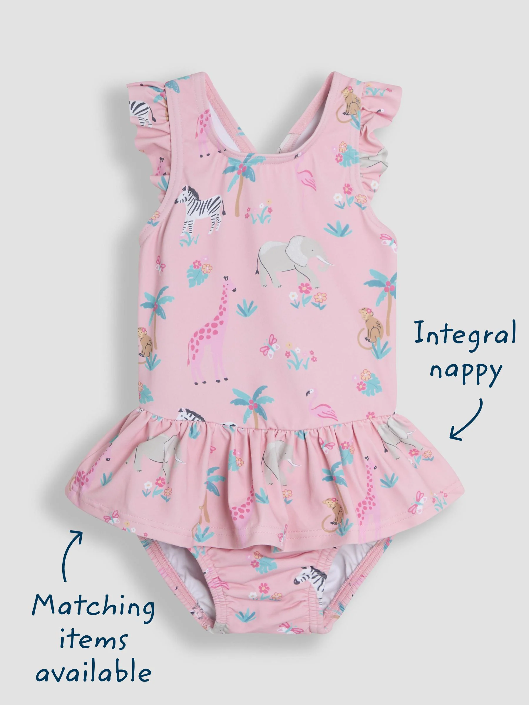 JoJo Maman Bébé badpak met luier