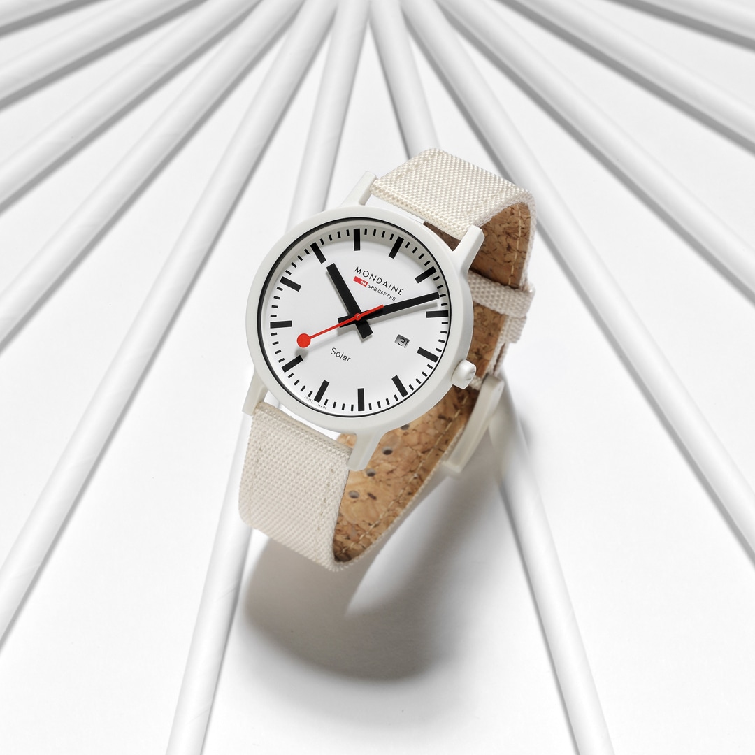 Mondaine essence solar Weiss 41mm