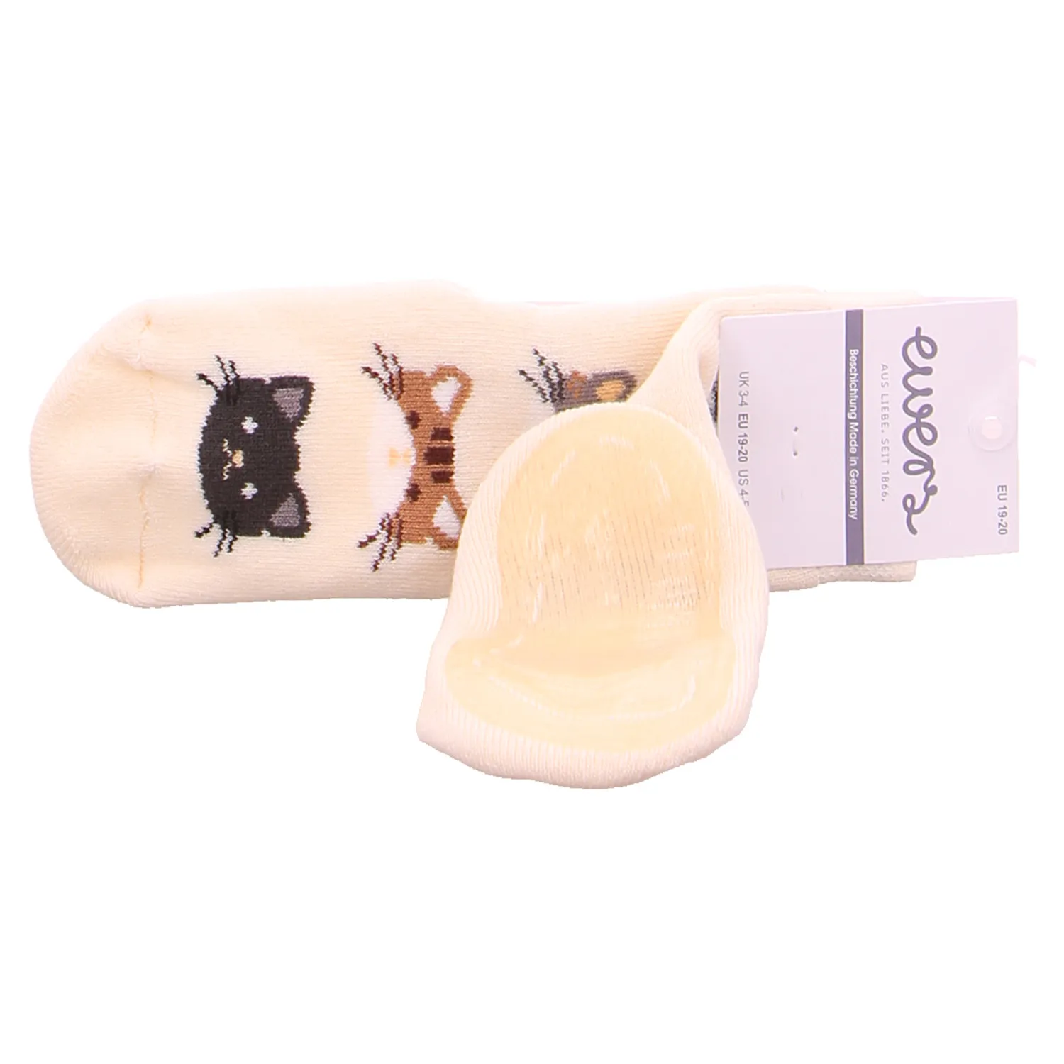 EWERS Antirutsch-Socken Offwhite Textil