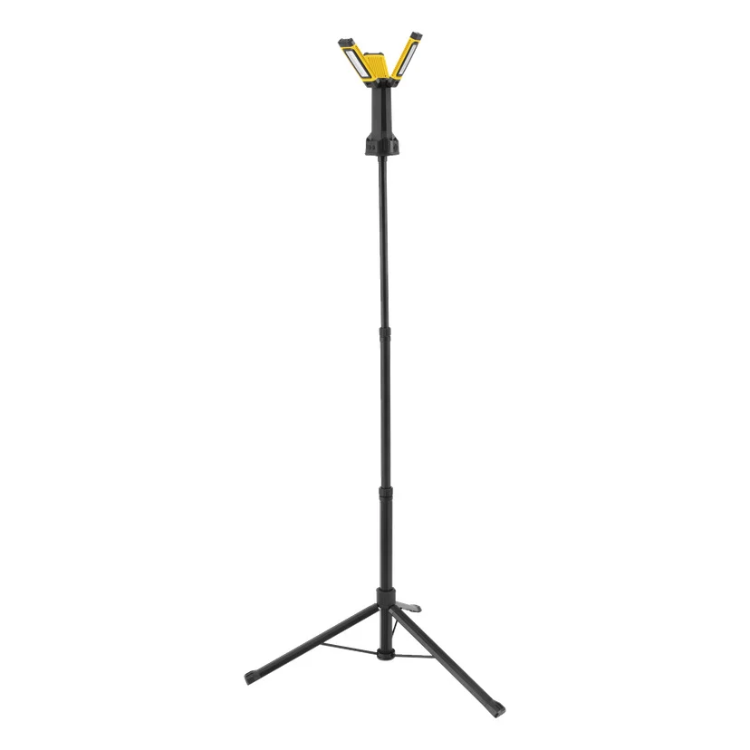 Oppladbar arbeidslampe med stativ LED 3000 lm 30 W IPX4