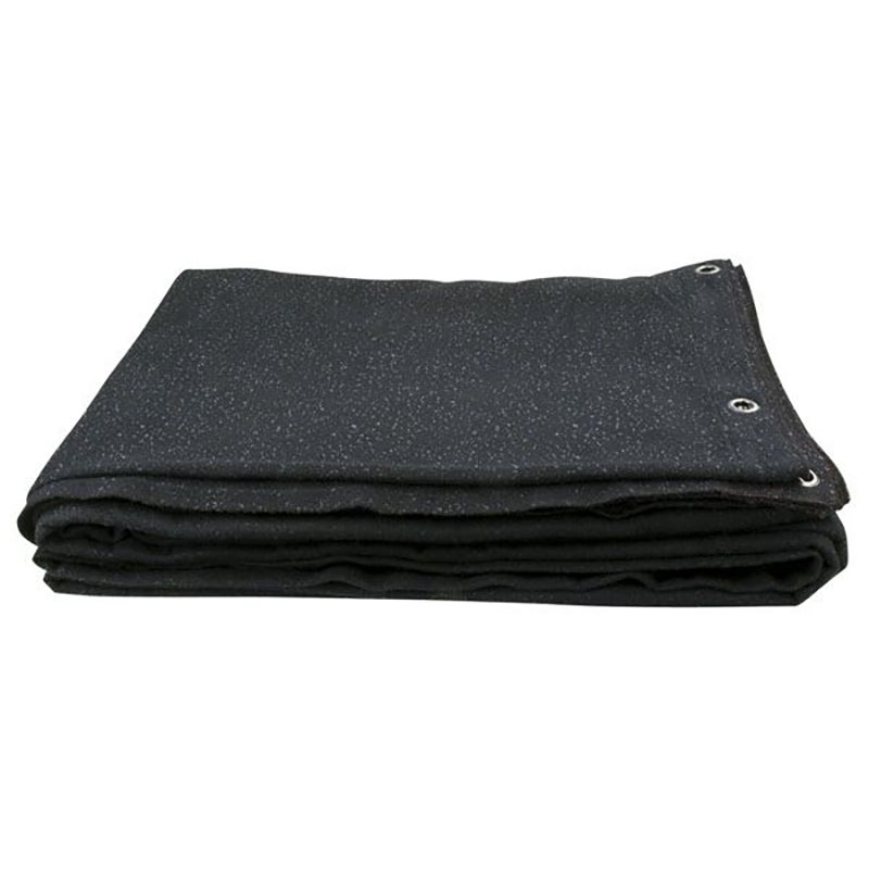 Showtec Glamourmolton Backdrop 6 x 3 meter zwart met glitters