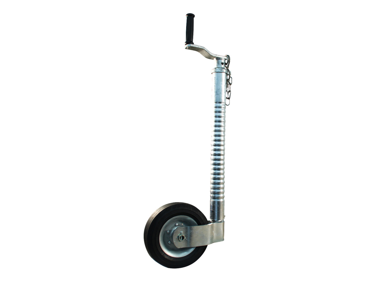 Novio 48 mm geribd neuswiel met stalen velg