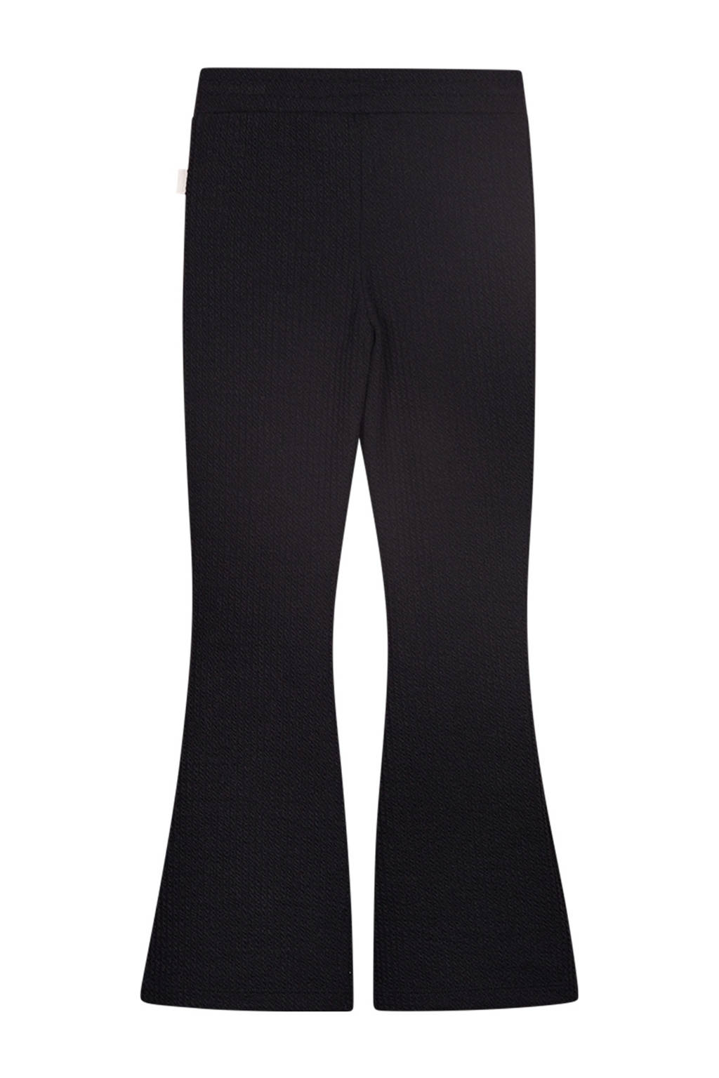 Moodstreet flared broek Bess zwart
