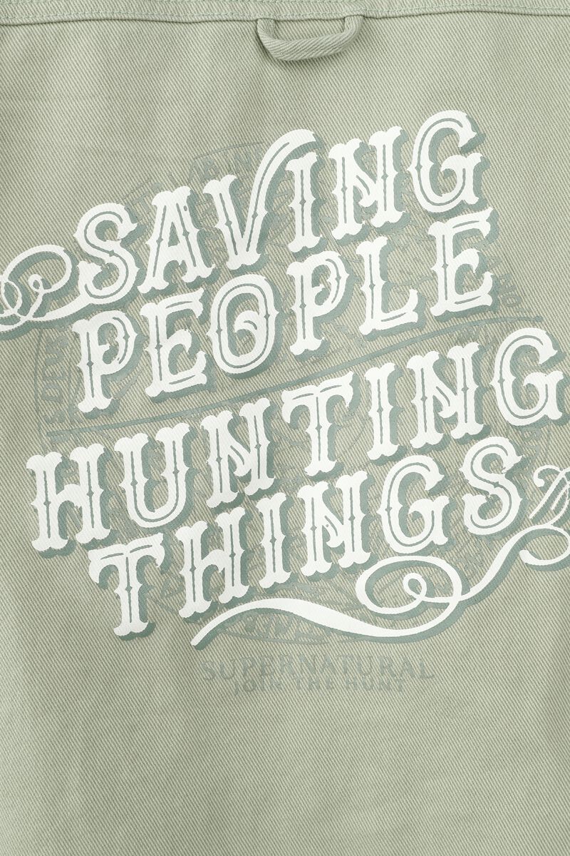 Saving People Hunting Things | Supernatural Veste en Jean