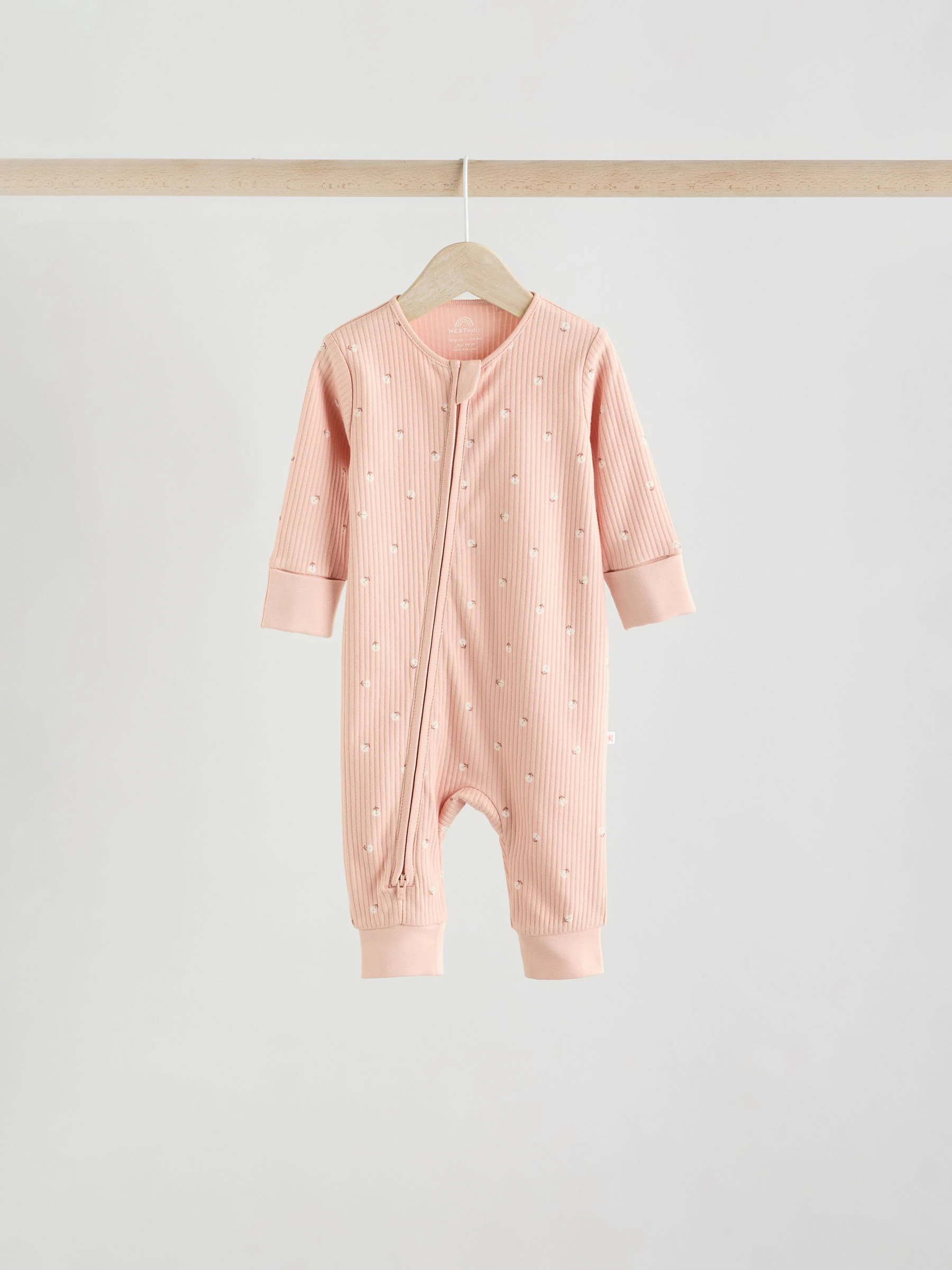Neutraal - 5 Pack Baby-pyjama's met tweewegrits (0mnd -3jr)