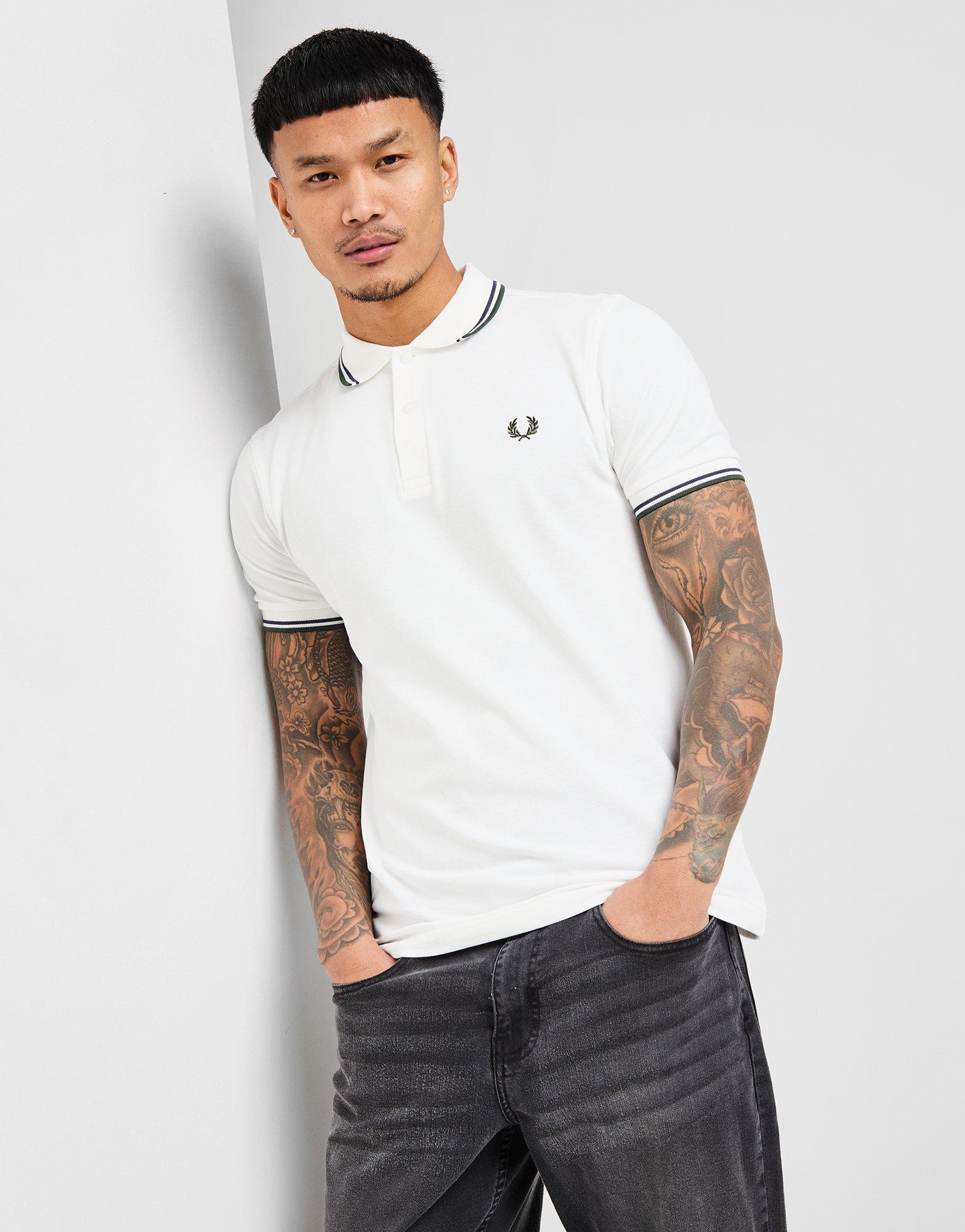 Fred Perry Polo Double Liseré Homme