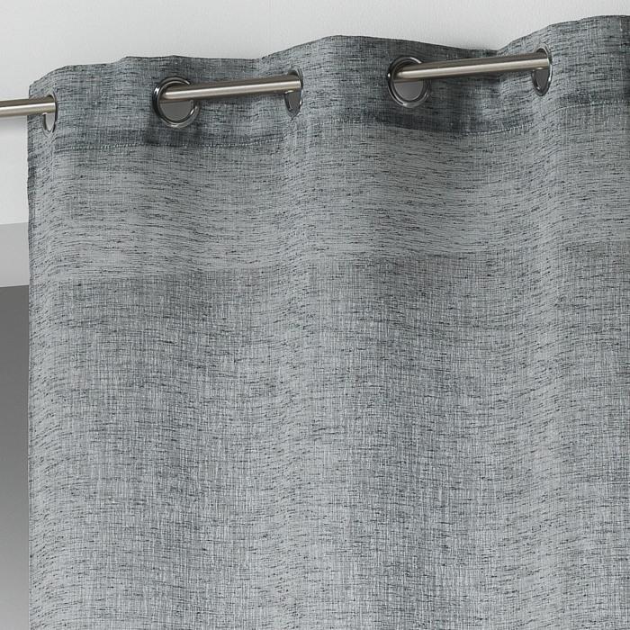 PANNEAU A OEILLETS 140X240CM CARLIN ANTHRACITE