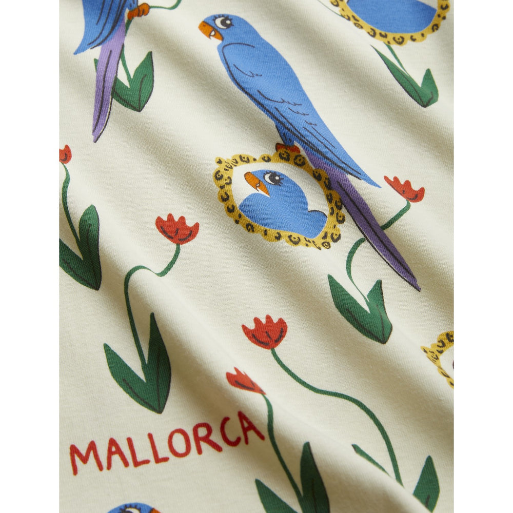 Køb Mini Rodini Multi Parrots AOP Leggings