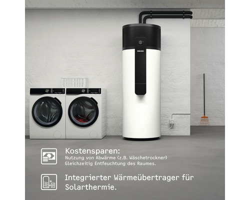 Stiebel Eltron WWK-I 300 W Plus warmtepomp voor warm water, 291 liter
