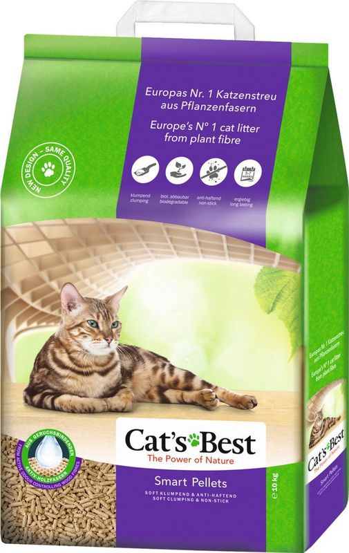 Cat's Best - Naturegold - Kattenbakvulling - 20L - Natuurlijke Plantenvezels