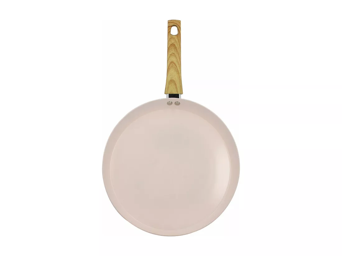 Menastyl - Galetiere Rose 32cm Aluminium Recycle Induction