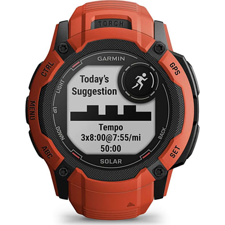 Garmin instinct 2X smartwatch - flame red