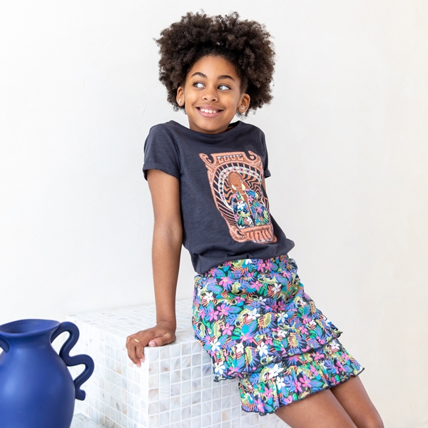 TwoDay meisjes rok met bloemenprint