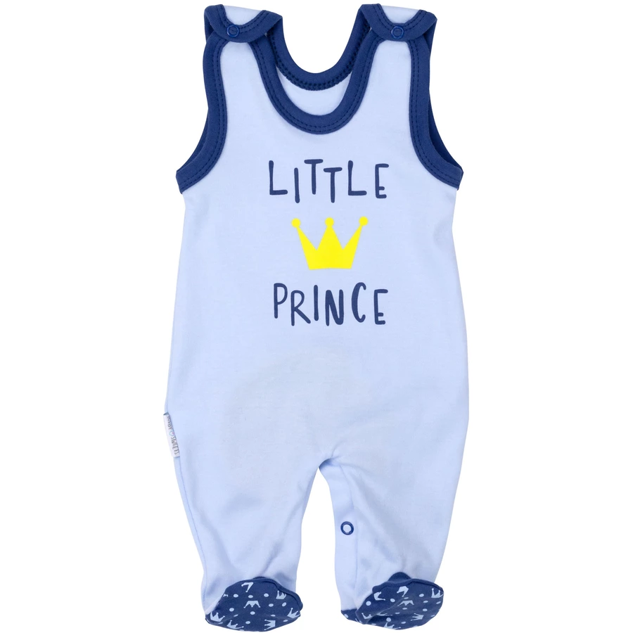 Baby Sweets 3tlg Set Strampler + Shirt + Mütze Little Prince blau