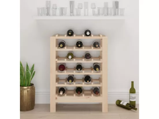 Casier à vin 61,5x30x82 cm Bois de pin massif