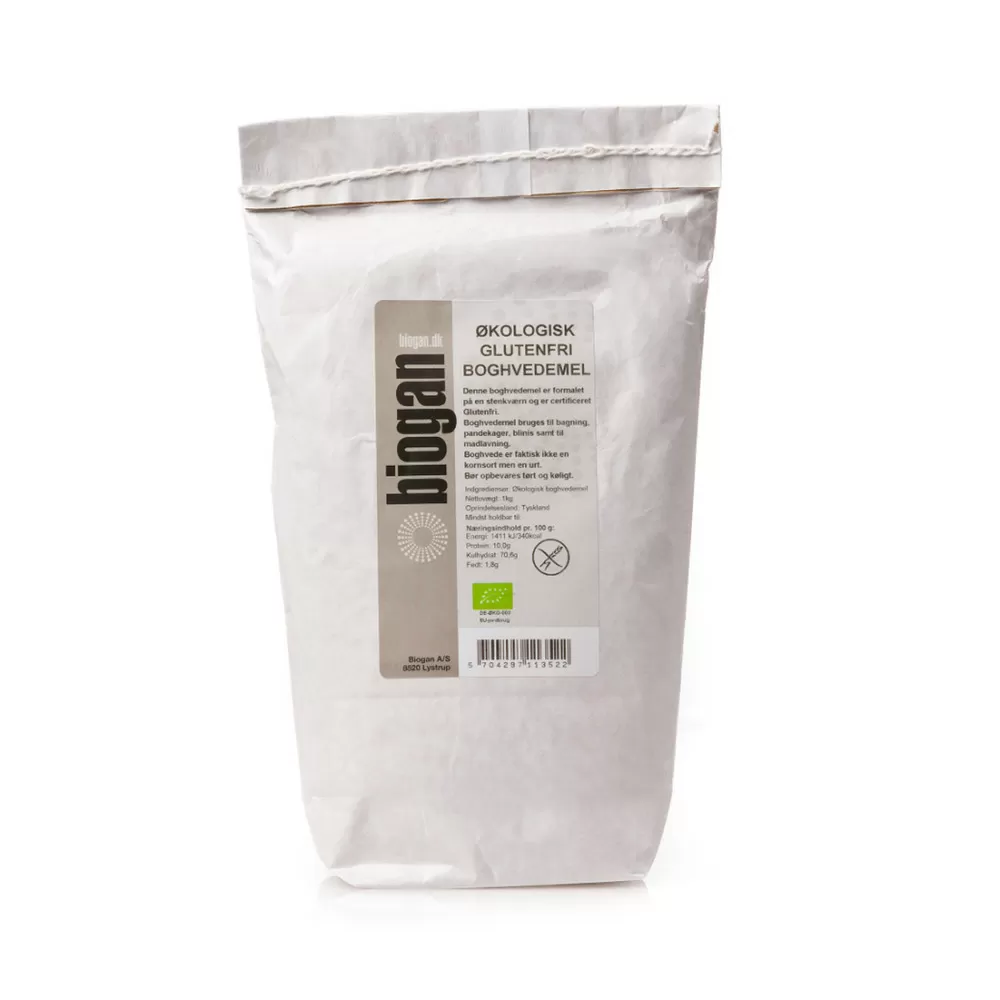 Biogan Boghvedemel glutenfri Ø - 1 kg