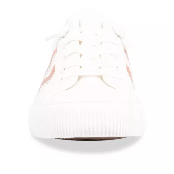 Baskets BLANC LOVELY SKULL