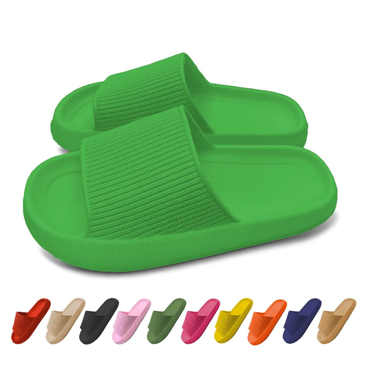 Orthopedische Zomer Badslippers (Groen)
