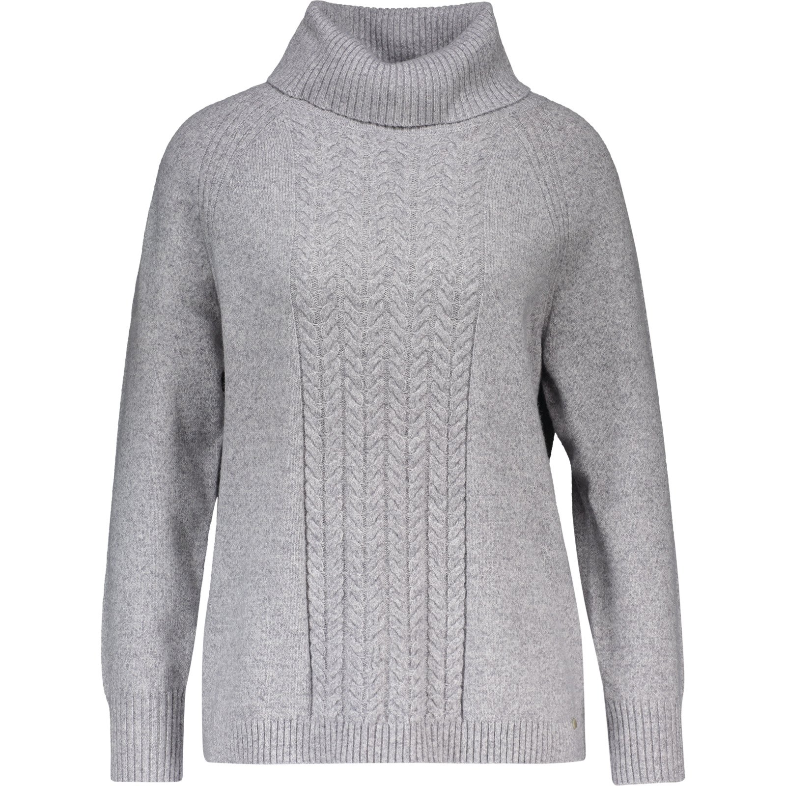 Olsen Damen-Rollkragenpulli Ripp