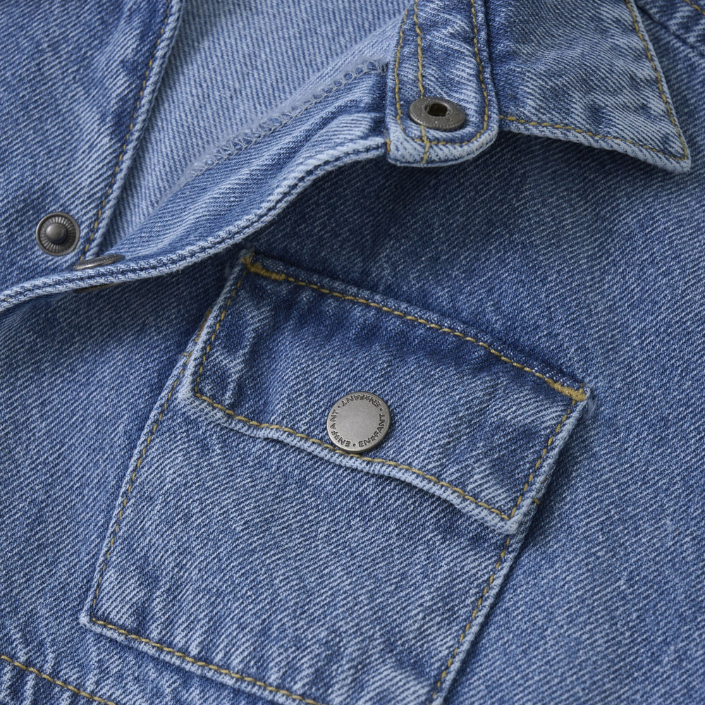 Køb En Fant Light Denim Blue Skjorte SS Denim