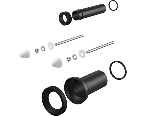PE wandcloset aansluitset 90mm M900