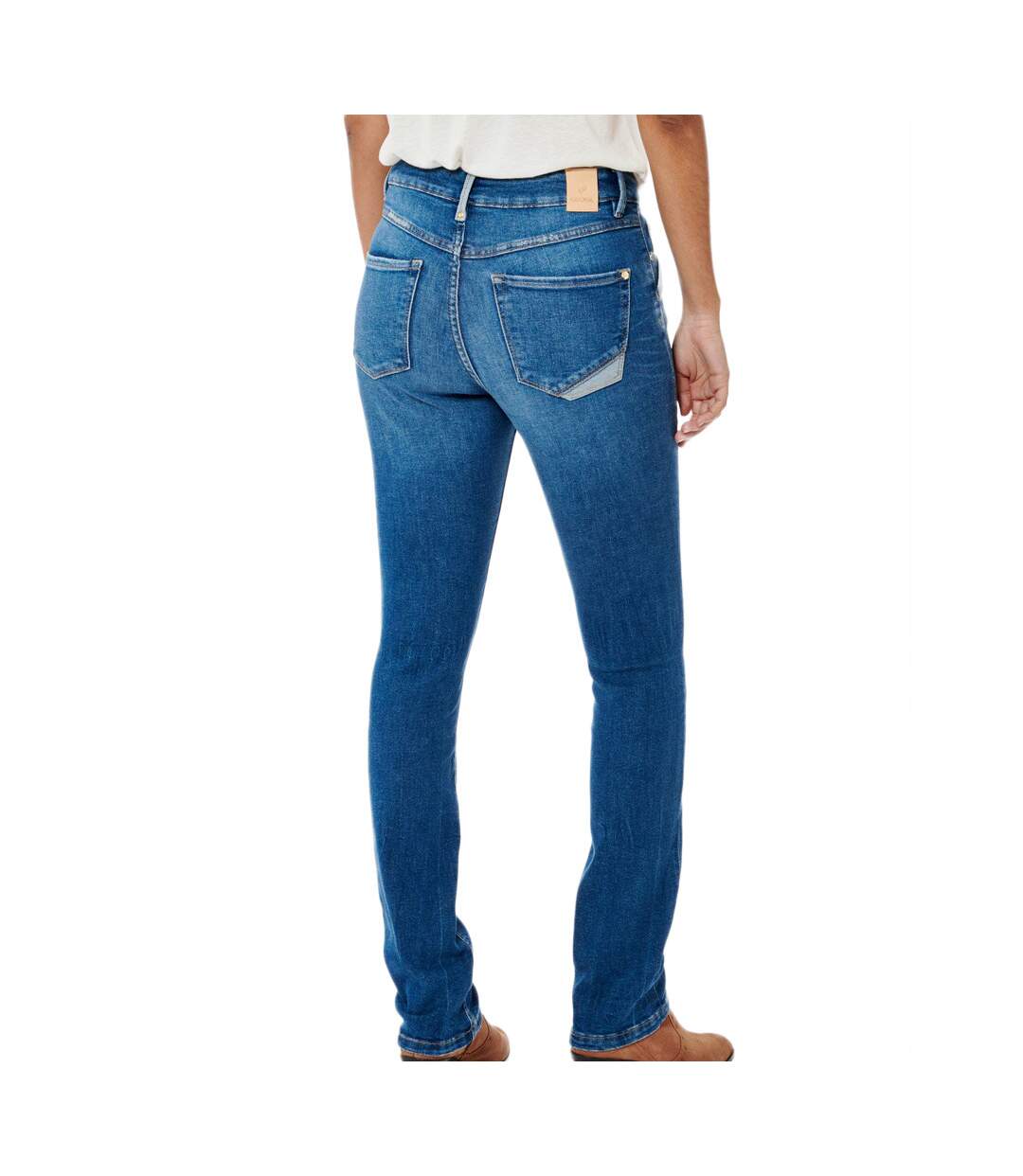 Jean Slim Bleu Femme Kaporal Sibele
